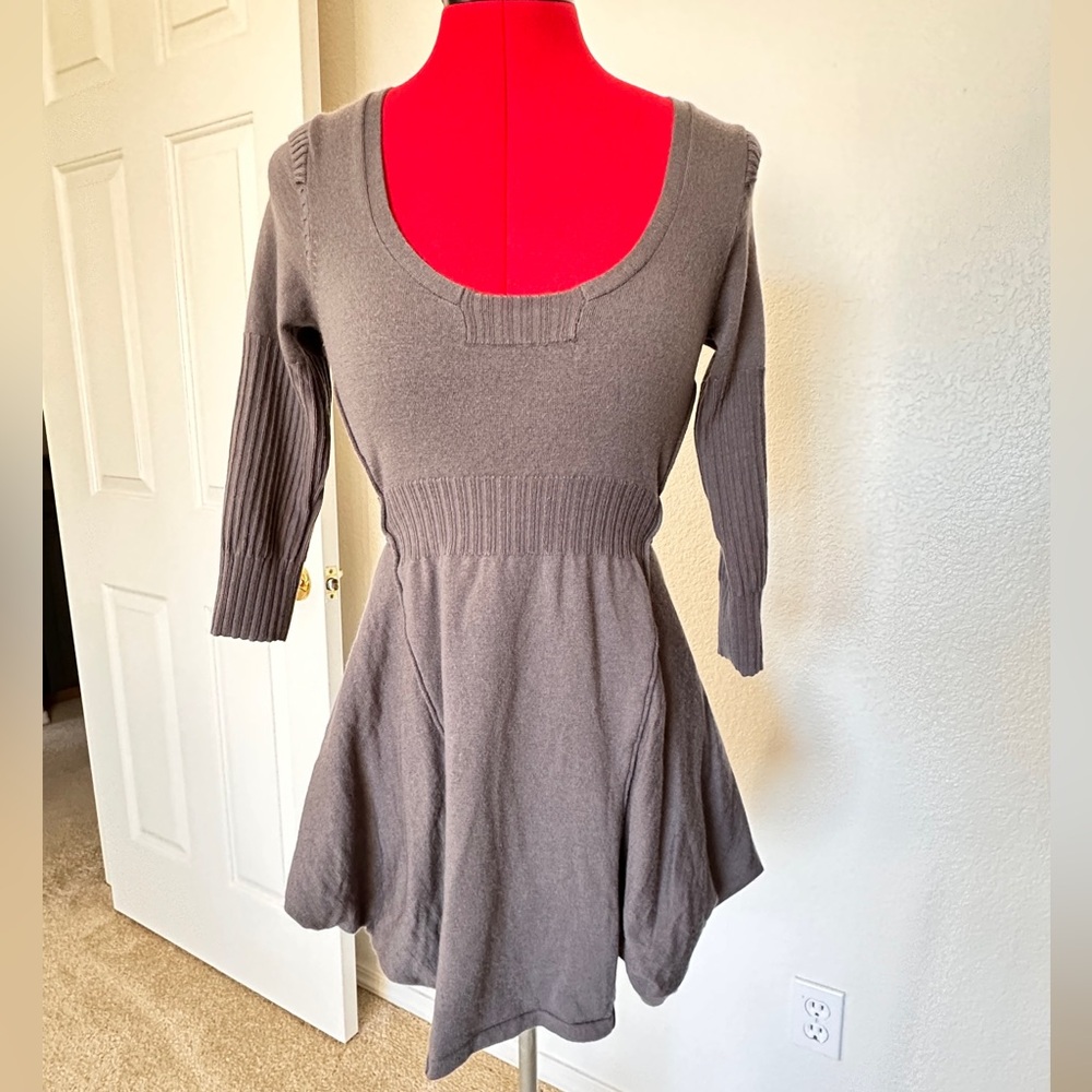 Karen Millen Taupe Knit Top XS